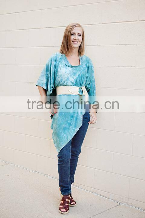 custom cotton spandex jersey dip dye multi functional breastfeeding scarf nursing cover