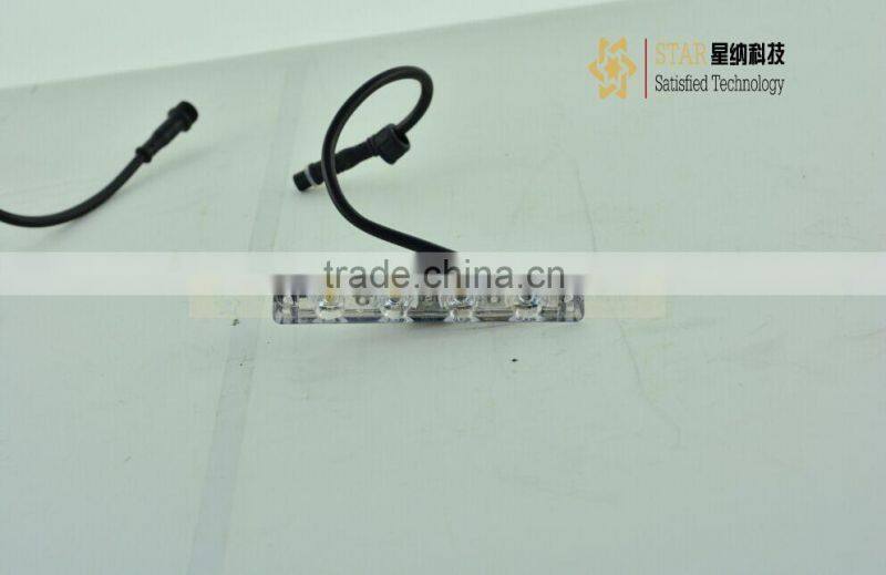 high quality led strobe flashing tail grill light XN-H4-8