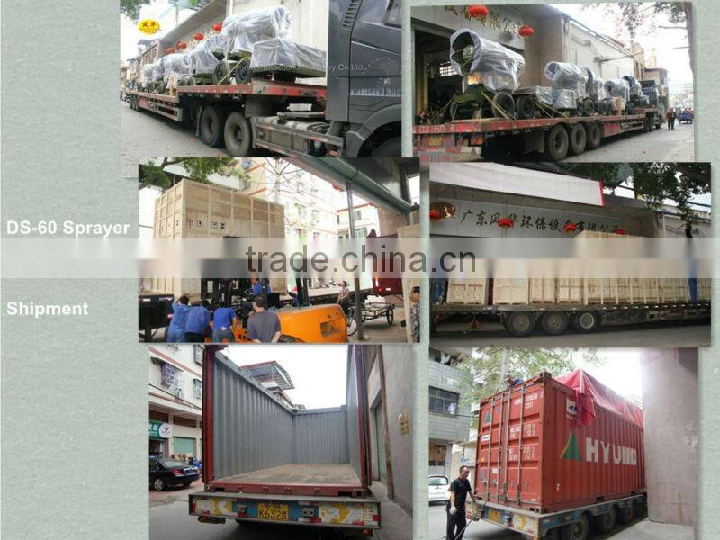 High Quality DS-100 mounted port hopper dust sprayer crusher dust control equipment demolition dust suppression machine