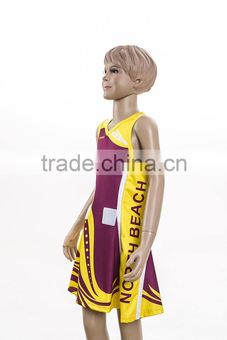 Fashion Women's Netball Jersey Dresses Clothing