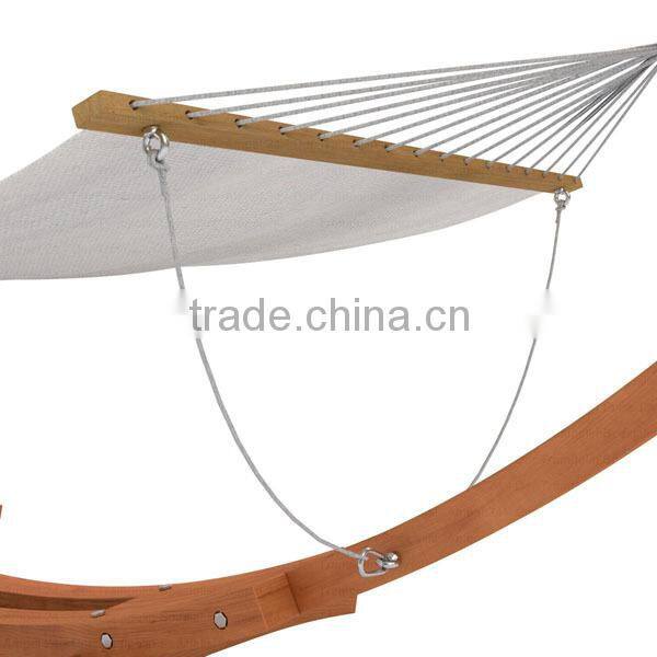 Hot Sell Wooden Hammock Stand With Cable Rope
