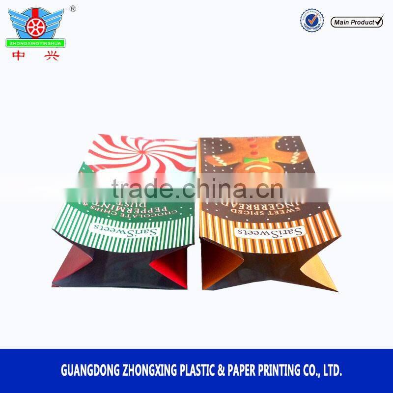 Popular flexible plastic packaging bag for packing cookie