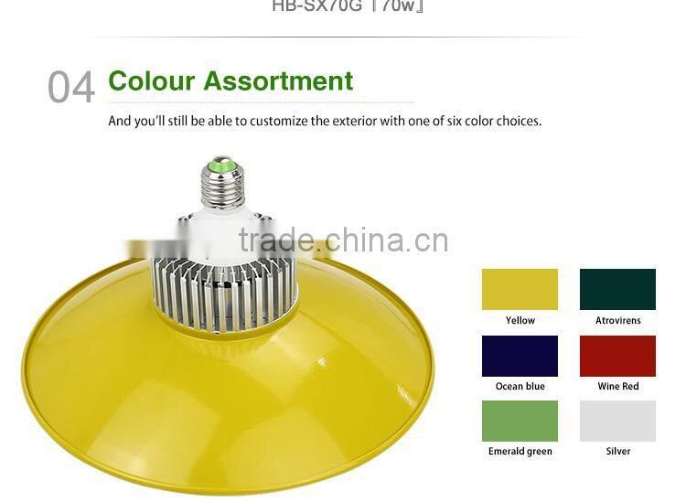 Safety hanging bridgelux SAA EMC ROHS 70W 100W highbay LED