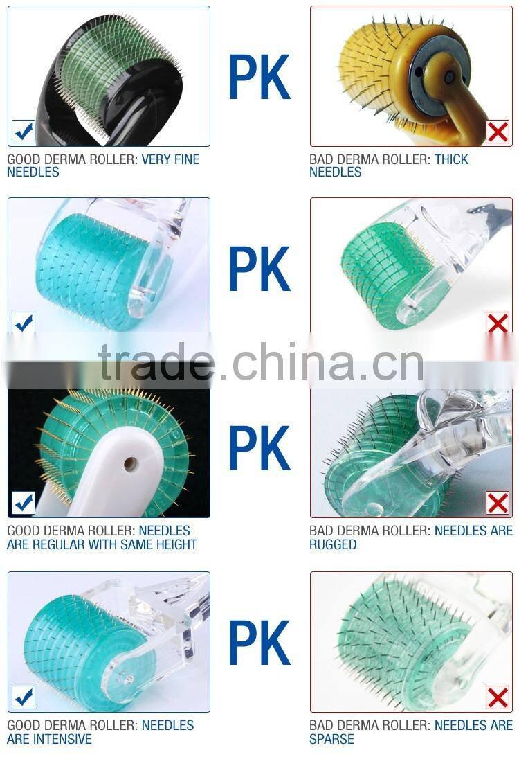 Derma roller for stretch marks