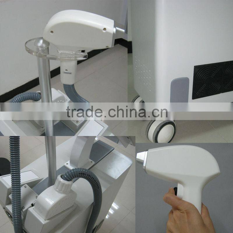 Newest home use with Factory Price Portable diode laser hair removal 2014 hot .top