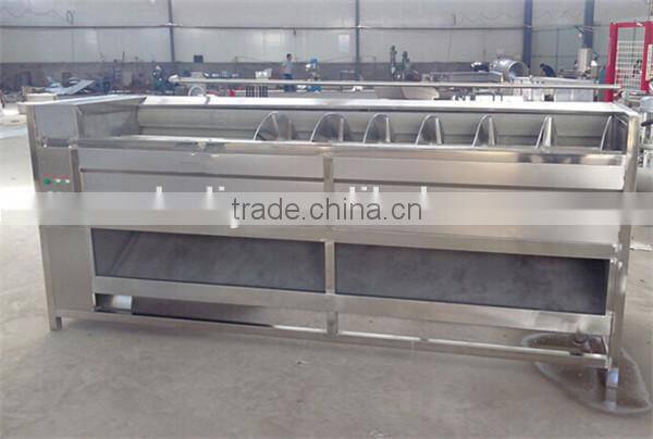 continuous screw taro washing peeling machine 0086-15037185761