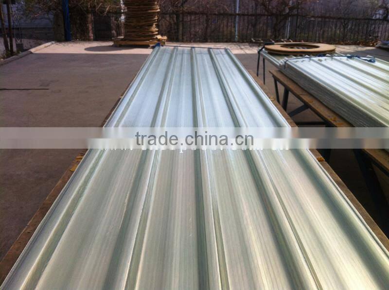 2.0mm/1.5mm Excellent Light Transmittance Corrugated FRP Sheet