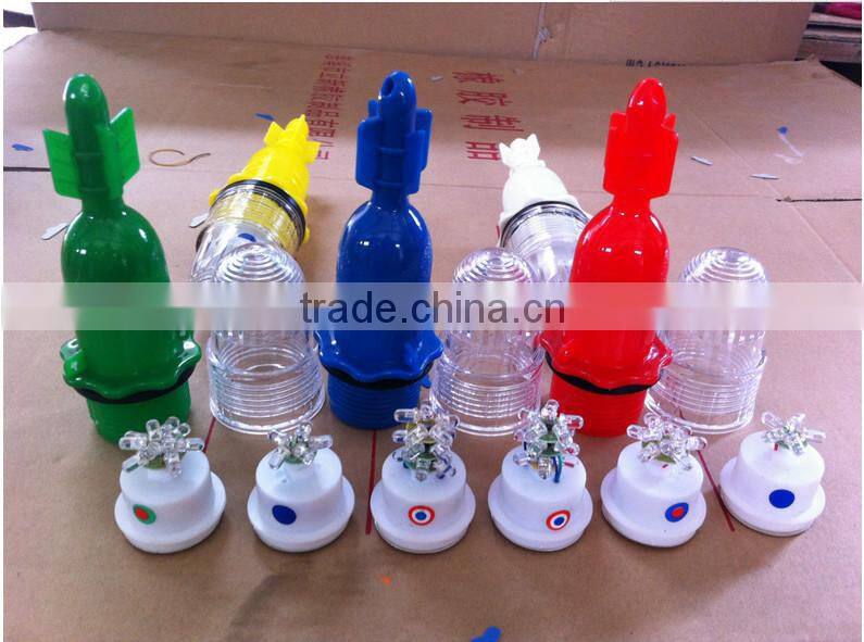 Underwater attracting fish lamp