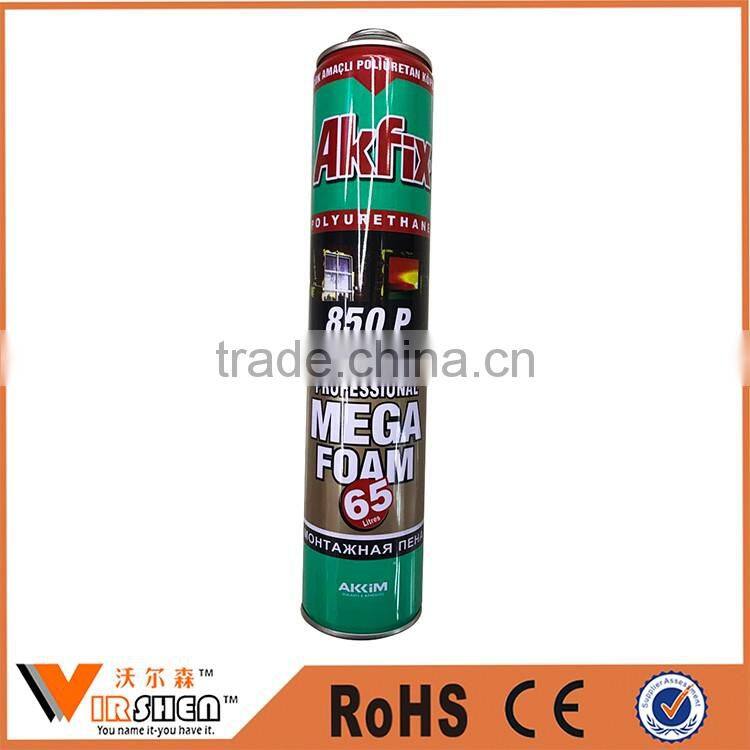 Multi purpose PU polyurethane spray foam
