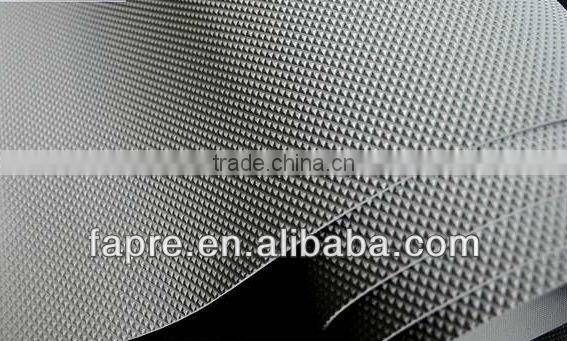 Black Pyramid Pattern Rubber Mat(Panchas Caucho)