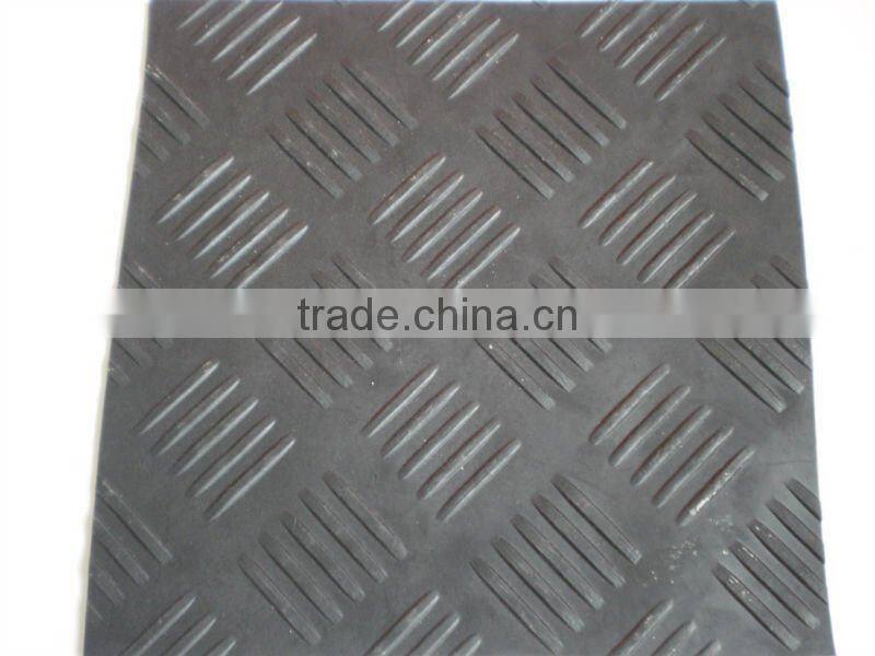 3mm thick verious parttern anti slip rubber flooring mats