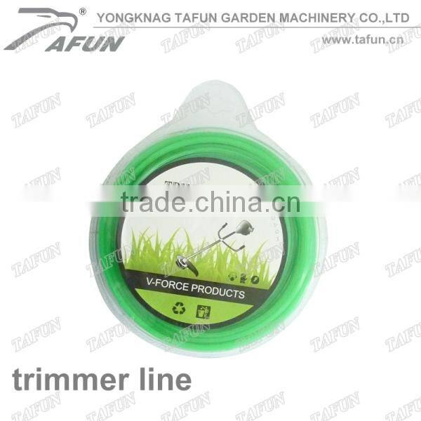 China grass trimmer line with different color and size