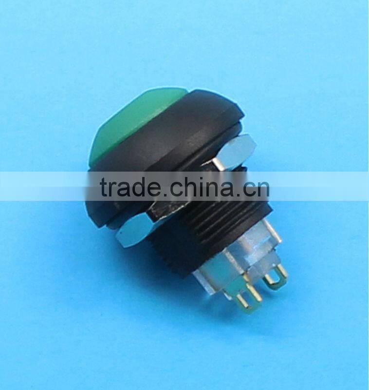 12mm mini waterproof push button switch