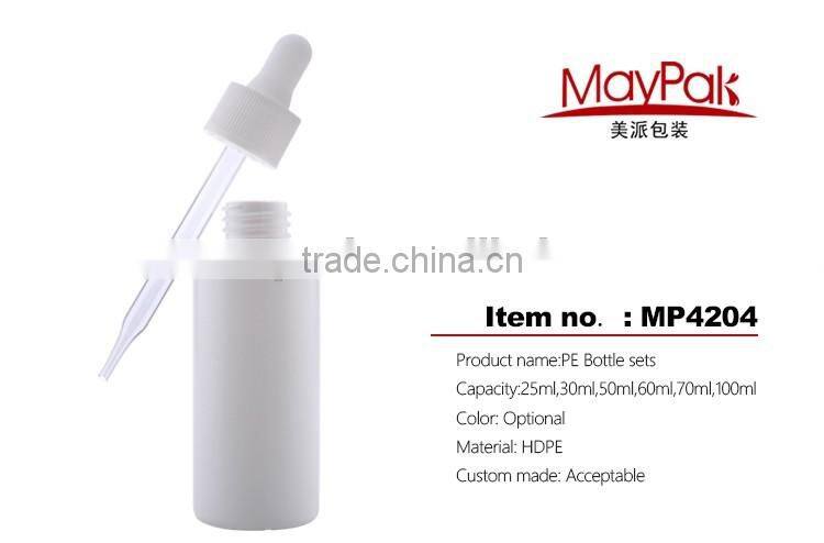 PE essence plastic bottles for skin care