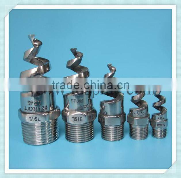 60,90,120,150,170 degree spjt spiral cooling tower water spray jet nozzle