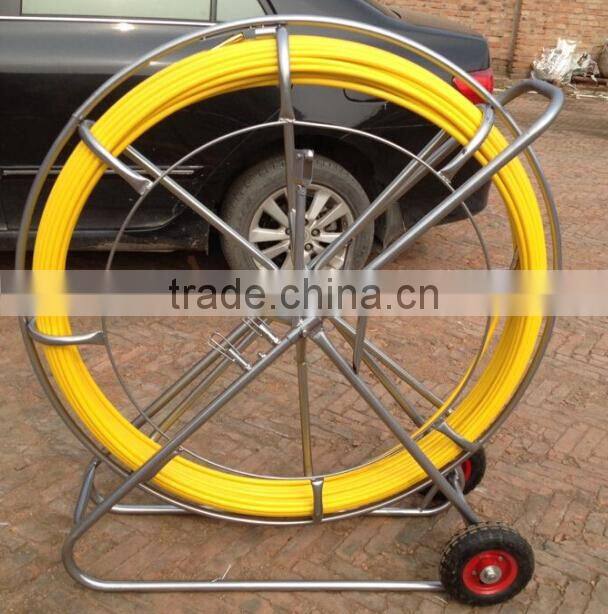 Fiberglass snake duct rodder/Fiberglass cable conduit rod/ fiberglass snake rod