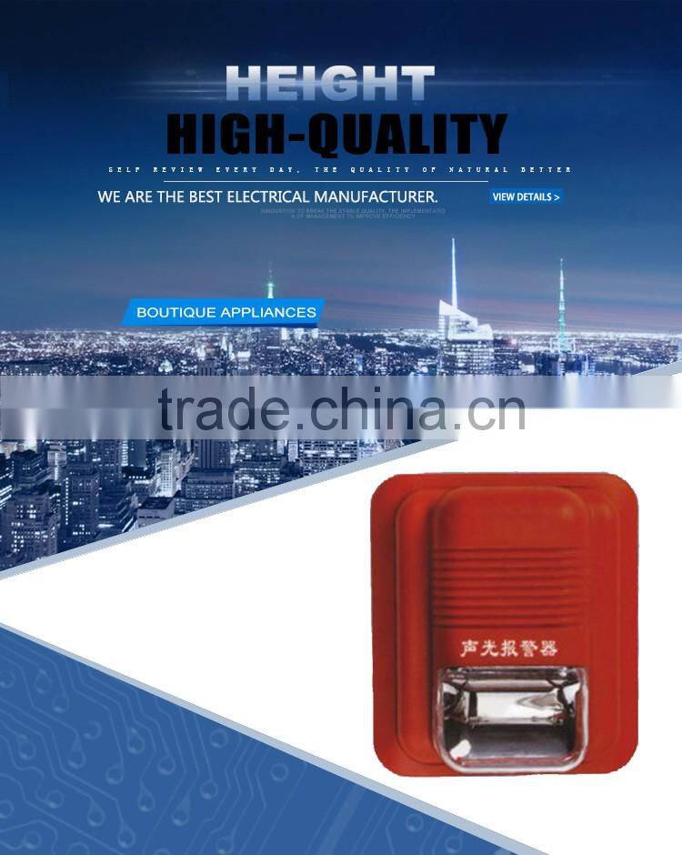 Fire Alarm optional Strobe Lights Sound Fire Alarm Siren
