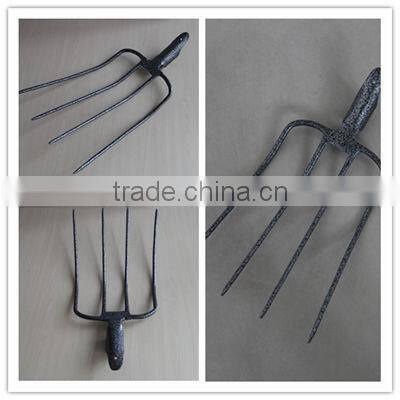 garden tools 4 prongs steel fork F102