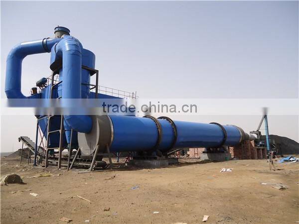 2.2 meter rotary dryer for drying 5 ton coal slime with low temperature