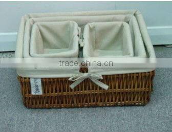 Fruit Bamboo Basket With Cover