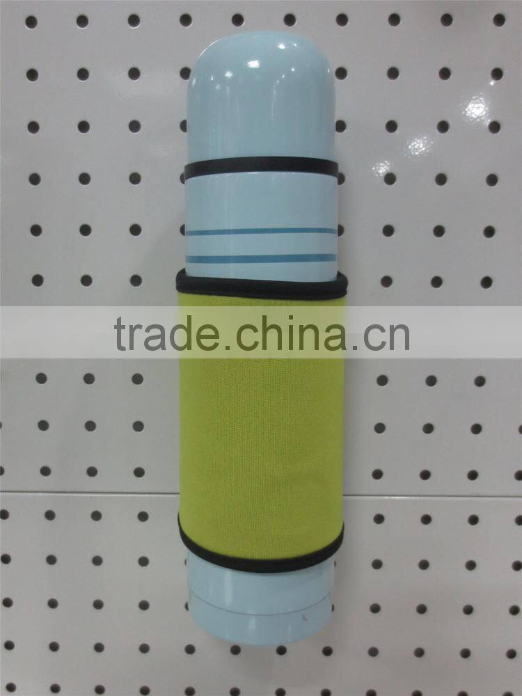 Neoprene Cup Bottle Sleeve With Magnet And Carabina