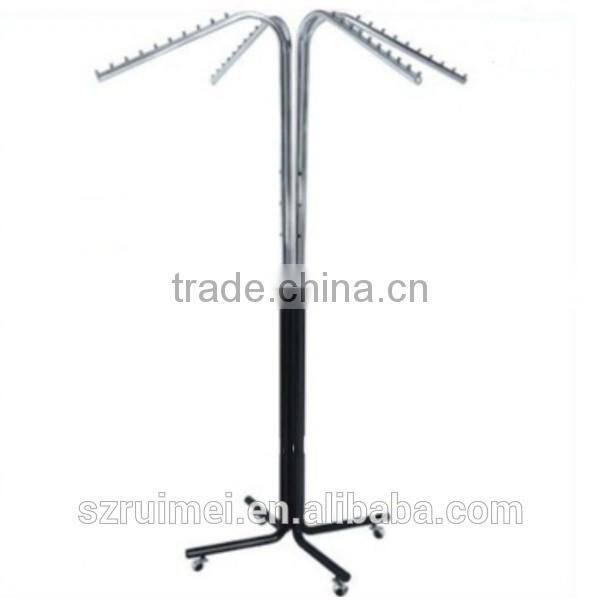 Pop Boutique Adjustable 4 Arms Clothing Display Rack