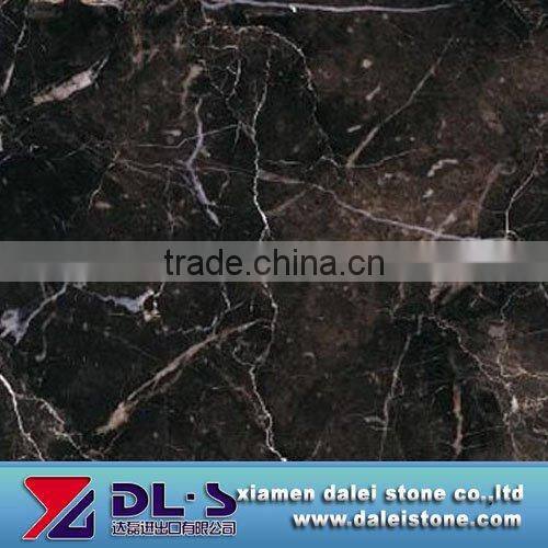 Black granite volga classic Slab and tiles