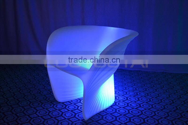 Design from Vondom ---Remote Control LED Chair/ Nightclub Cafe Shop Glow Armchair