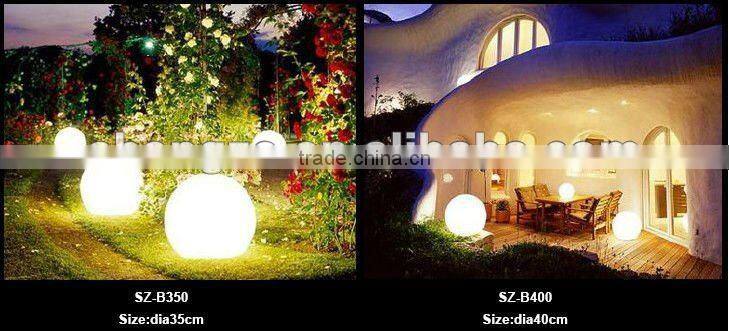 Light up plastic waterproof led glow ball