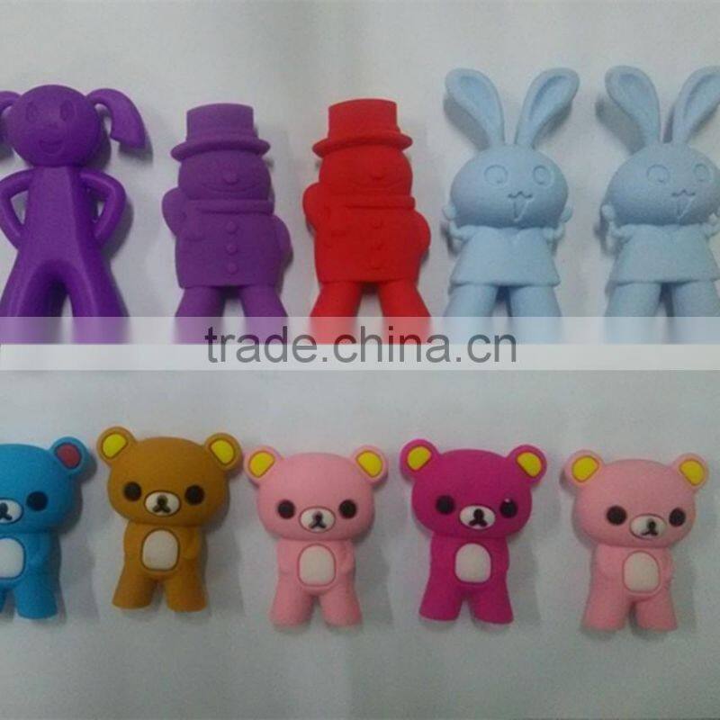 Korean&Japan cute rabbit silicone chopsticks holder