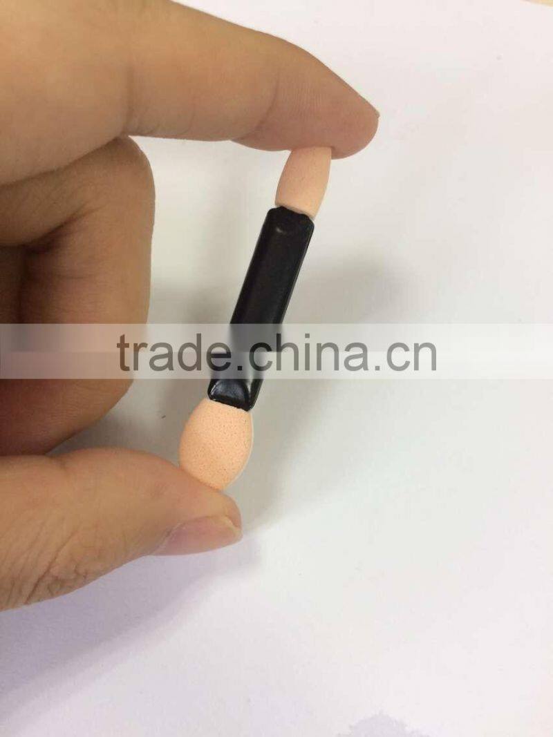 Hot Sale Makeup Mini Powder sponge Brush Double End Eyeshadow Brush