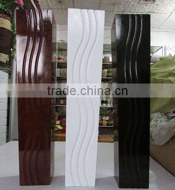 2015 custom cheap wooden vase