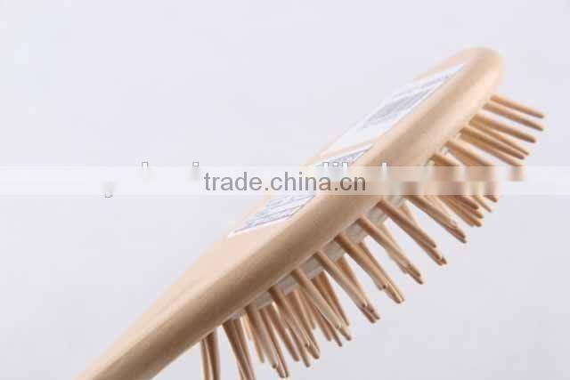 82 holes wooden comb/message hair brush