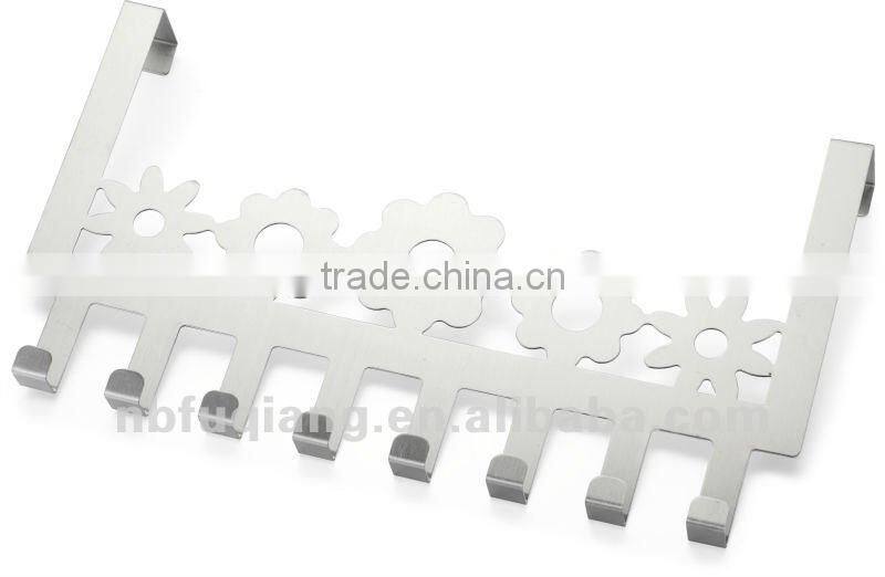 FQ-0009 Stainless steel pothook, hanger, door pothook, wall pothook, multi-hooks