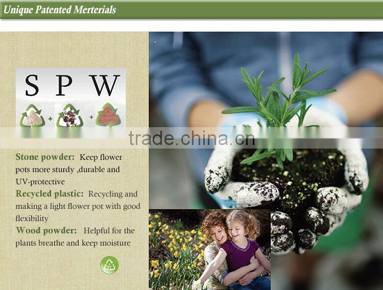 New Finished Design Unique Style China Direct Manufacturer Garden Planter For Balcony Decoration