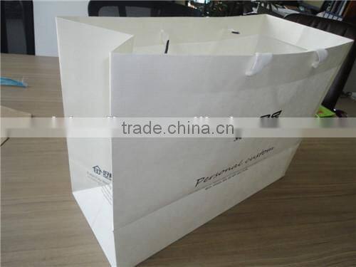 Chinses paper bag factory produced kraft thread paper bags