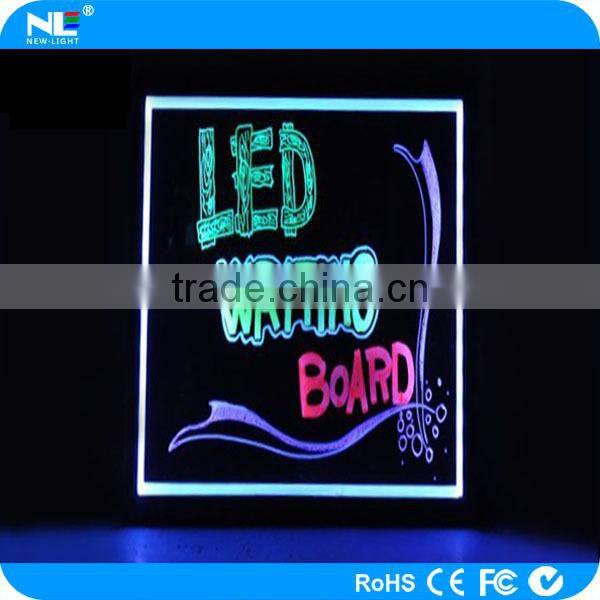 Electronic color changing LED magic advertising writing board / display board / message board