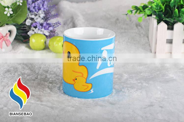 ceramic white coffee mugs logo printing