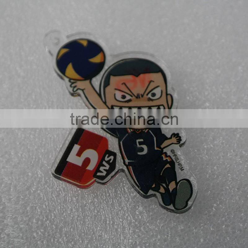 custom printed acrylic charms