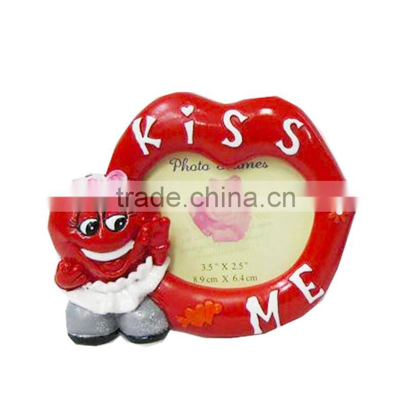 Polyresin cartoon gift picture frame