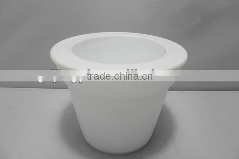 beautiful pot garden plastic LED flower pot