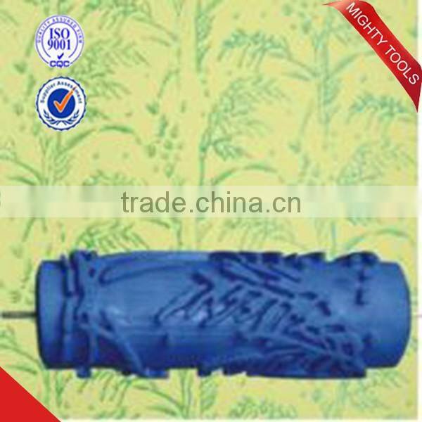 TEXTURE PAINT ROLLER WITH DECORATE MACHINE SOFT RUBBER PATTERN PAINT ROLLER