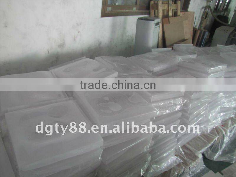 Plastic beverage display rack, Plastic display rack