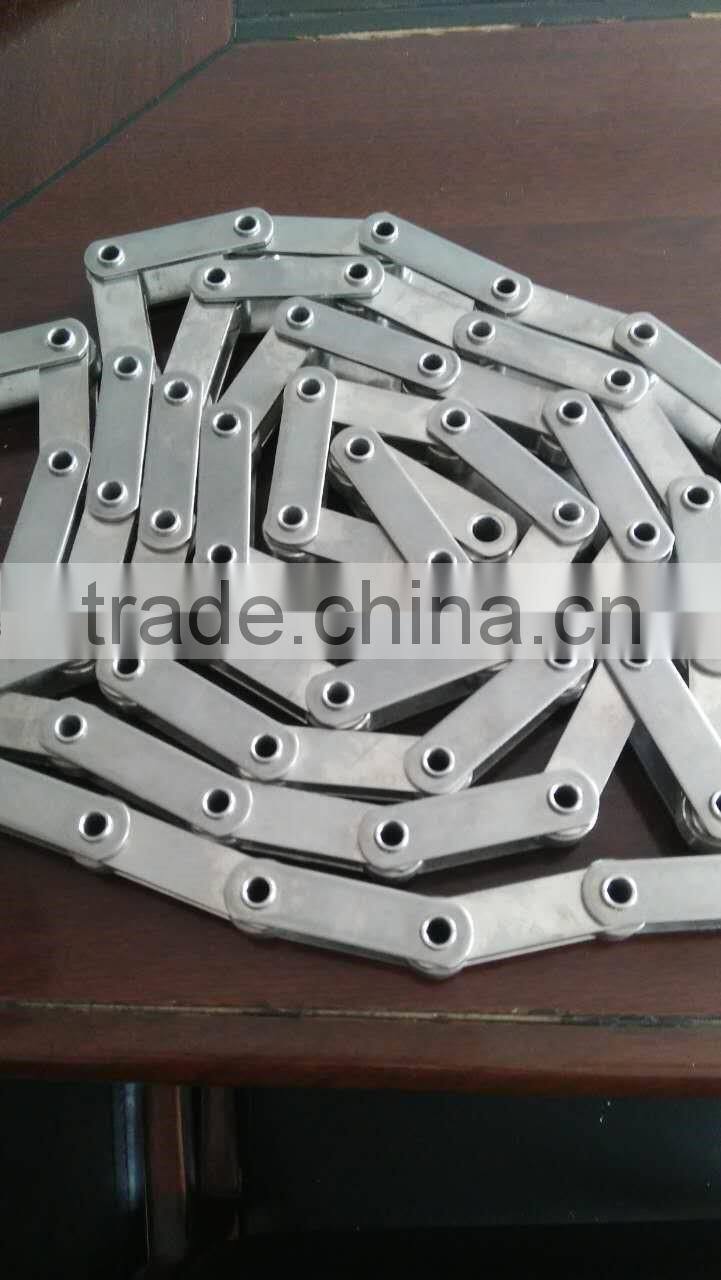 304 Stainless steel hollow pin conveyor chain for food conveyor