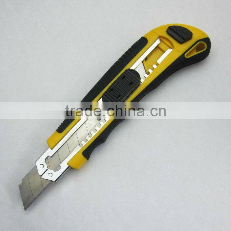 2014 office 3 blades heavy duty sliding easy cutting retractable utility knife