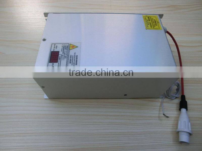 MYJG100W new CO2 laser power supply 100W with signal fault diagnosis, voltage regulator and LED display for CO2 laser tube