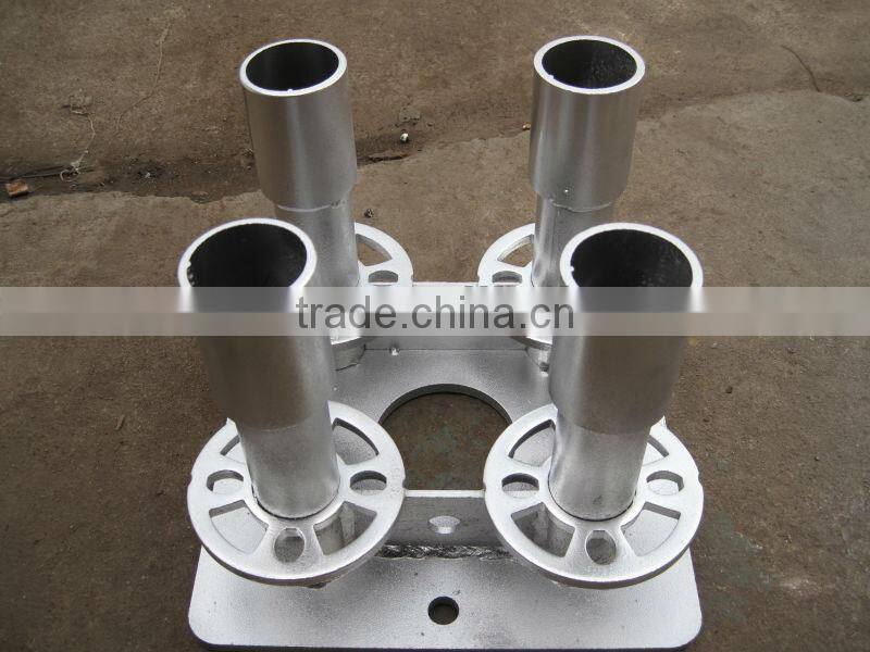 Ringlock Scaffolding base para collar