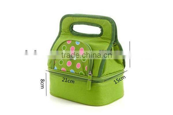 Customized Two-layer Hanging Insulated Cooler Bag