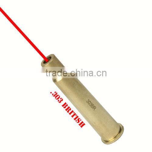 Hunting 303BR Cartridge Red Dot Laser Sight boresighter Copper Scopes