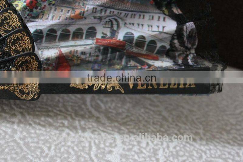 Spanish lace hand fan for party